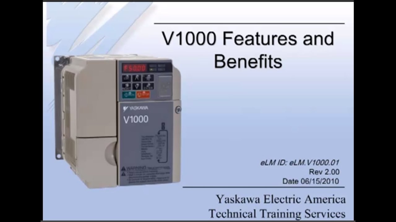 V1000 Features and Benefits