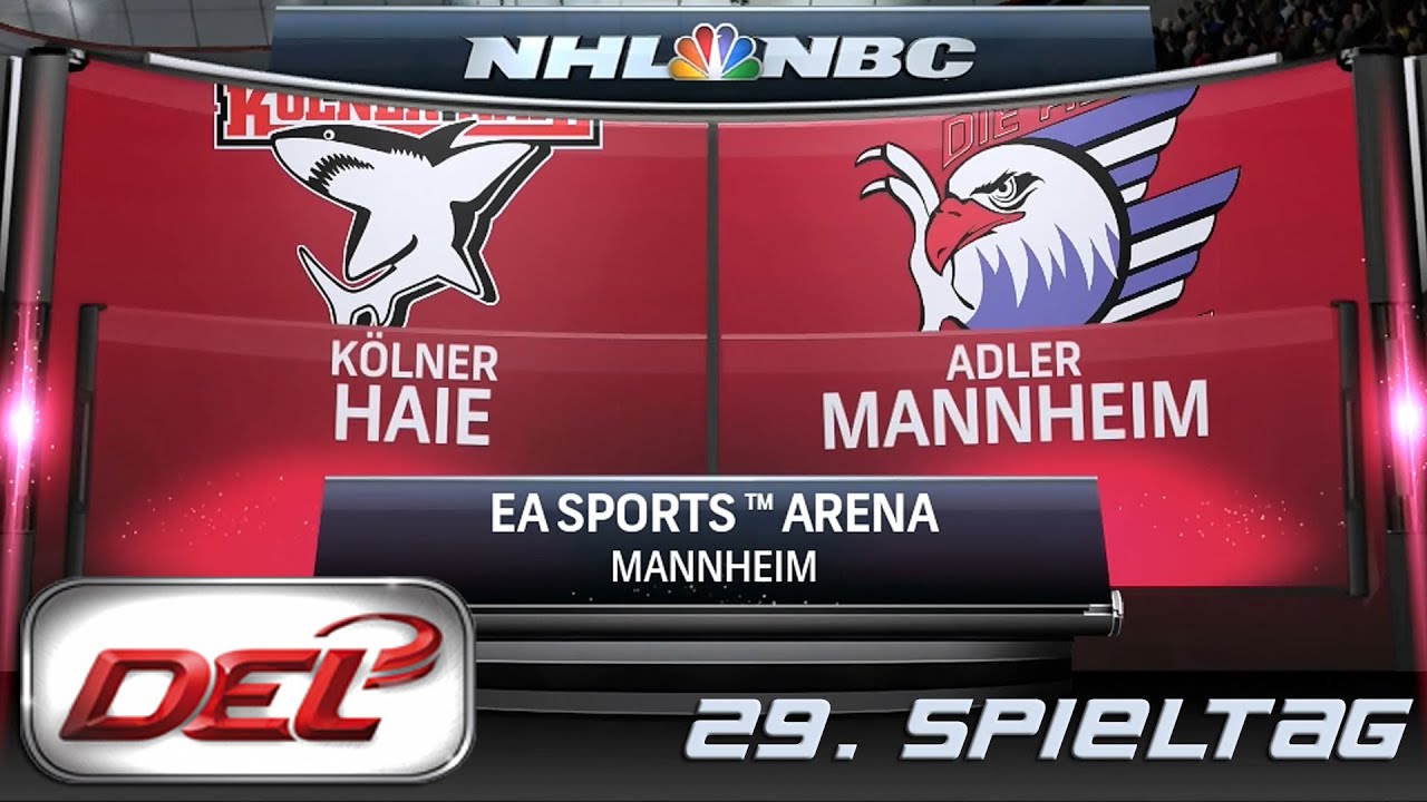 Deutsche Eishockey Liga [DEL] #029 - Adler Mannheim - Kölner Haie ★ Let's Commentary NHL 15