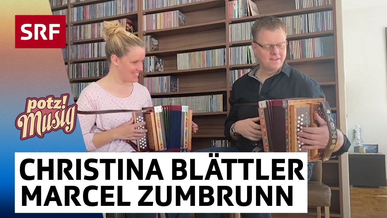 Christina Blättler & Marcel Zumbrunn: Lia-Polka | Potzmusig #srfzämedihei | SRF