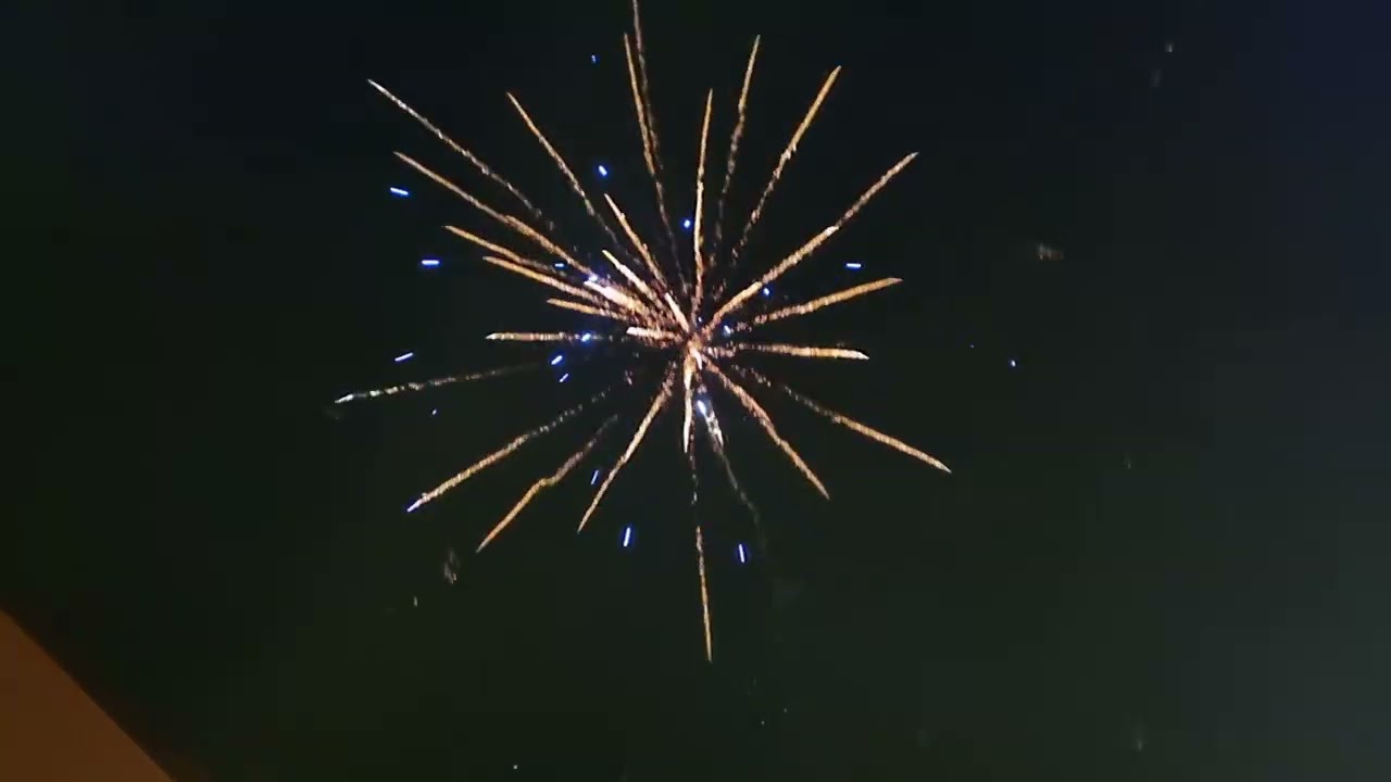 Topaz Blue (Hello fireworks) Oud en nieuw 2024 - 2025