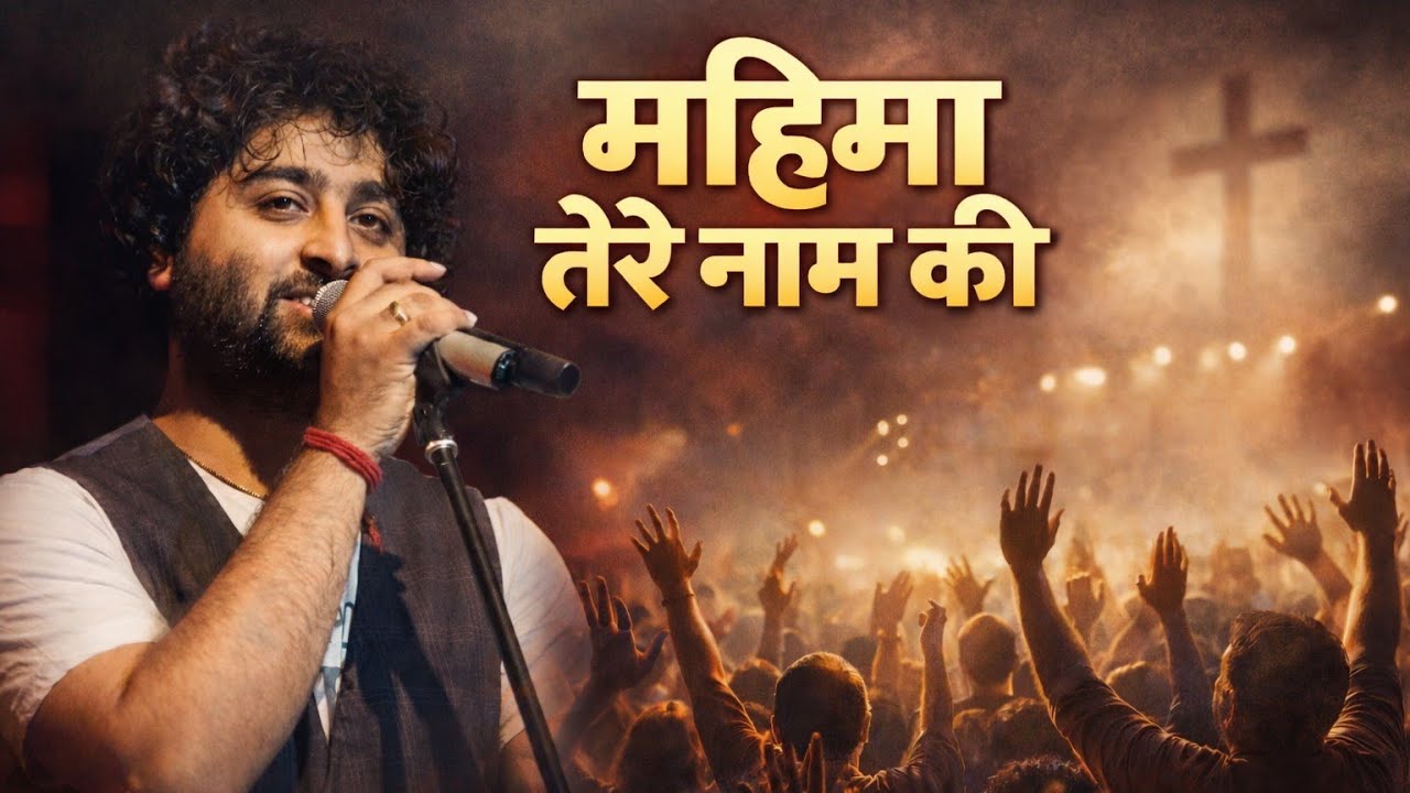 महिमा तेरे नाम की | Hindi Jesus Worship Song 2026 | Yeshu Aradhana Geet | Christian Praise Song