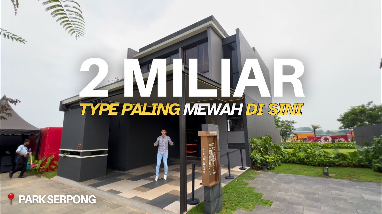 Paling MEWAH Di Park Serpong, Black Slate Park Serpong.