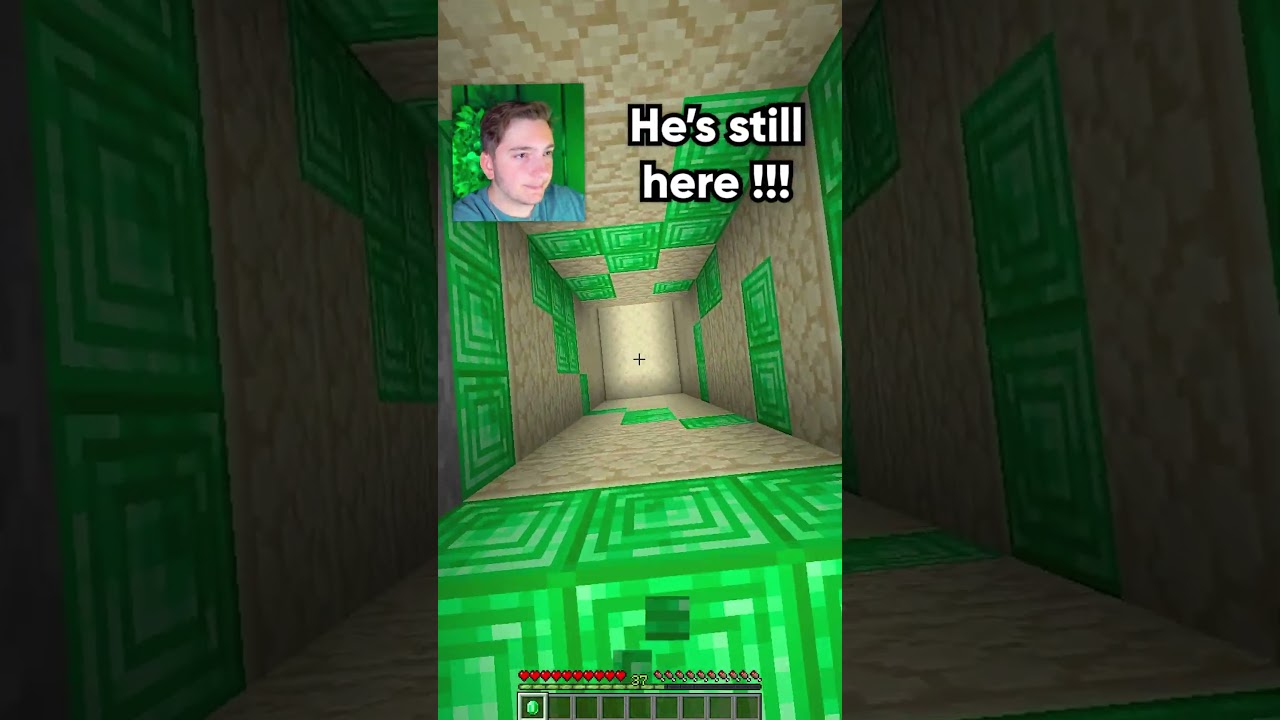 I Stole Villager's Emerald😨 #shorts #minecraft
