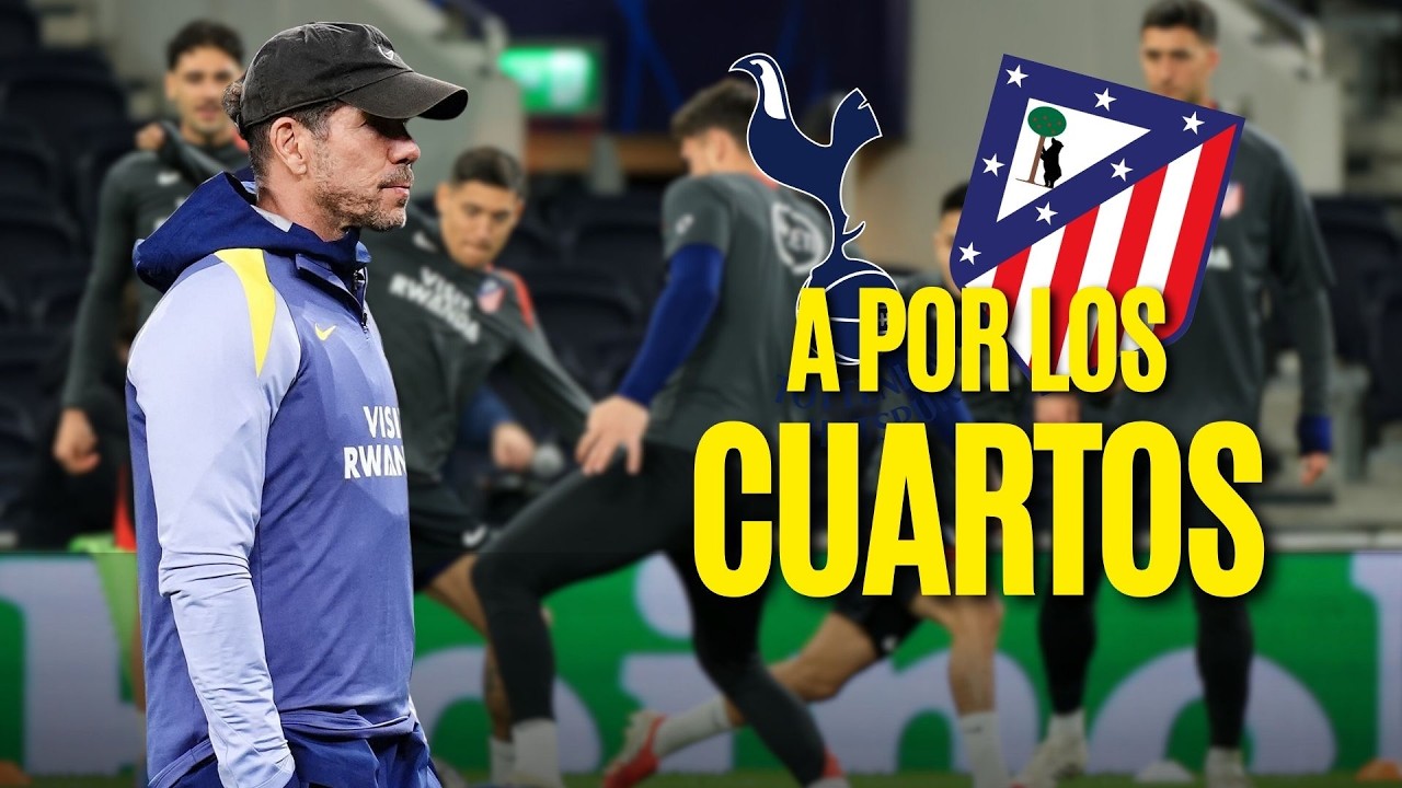 🏟️🔥 Último entrenamiento del ATLÉTICO antes del TOTTENHAM: GRIEZAMANN y JULIÁN ÁLVAREZ listos ⚡⚽