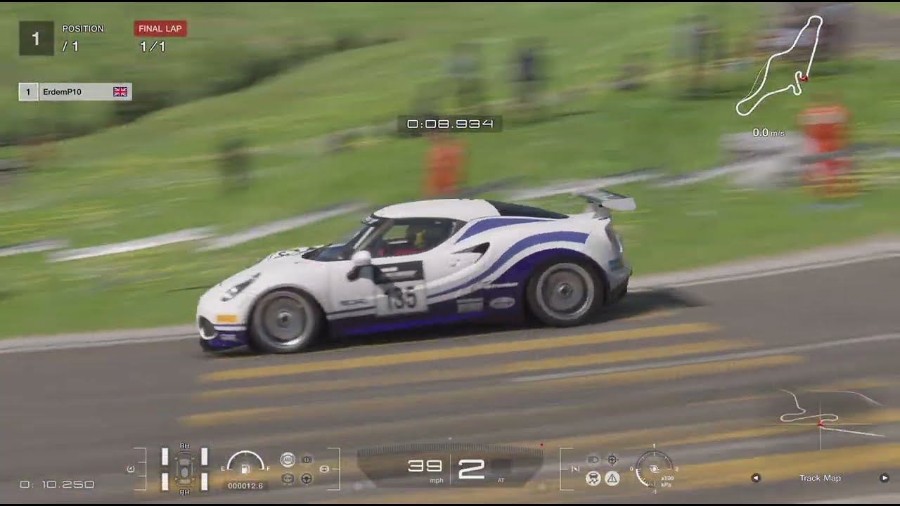 #GT7 #EigerNordwand #Alfa4C GT4 Gold lap & telemetry