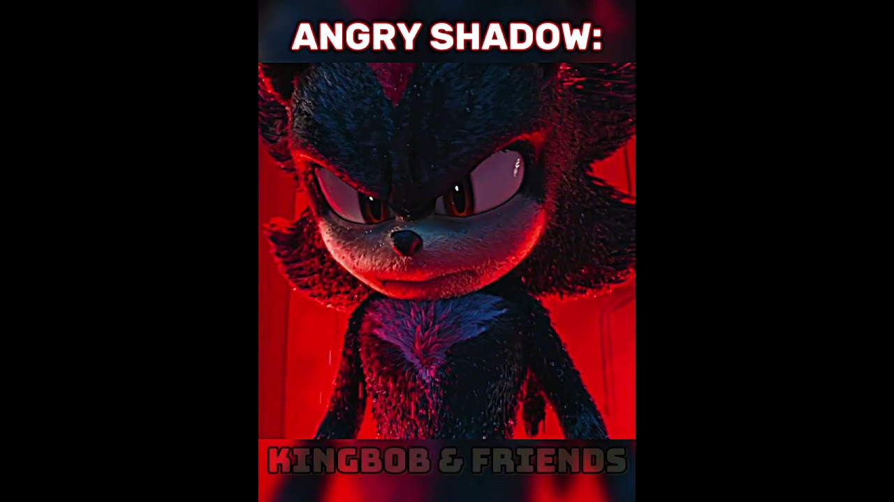 Angry Shadow ☠️🔥 #shorts #sonic3