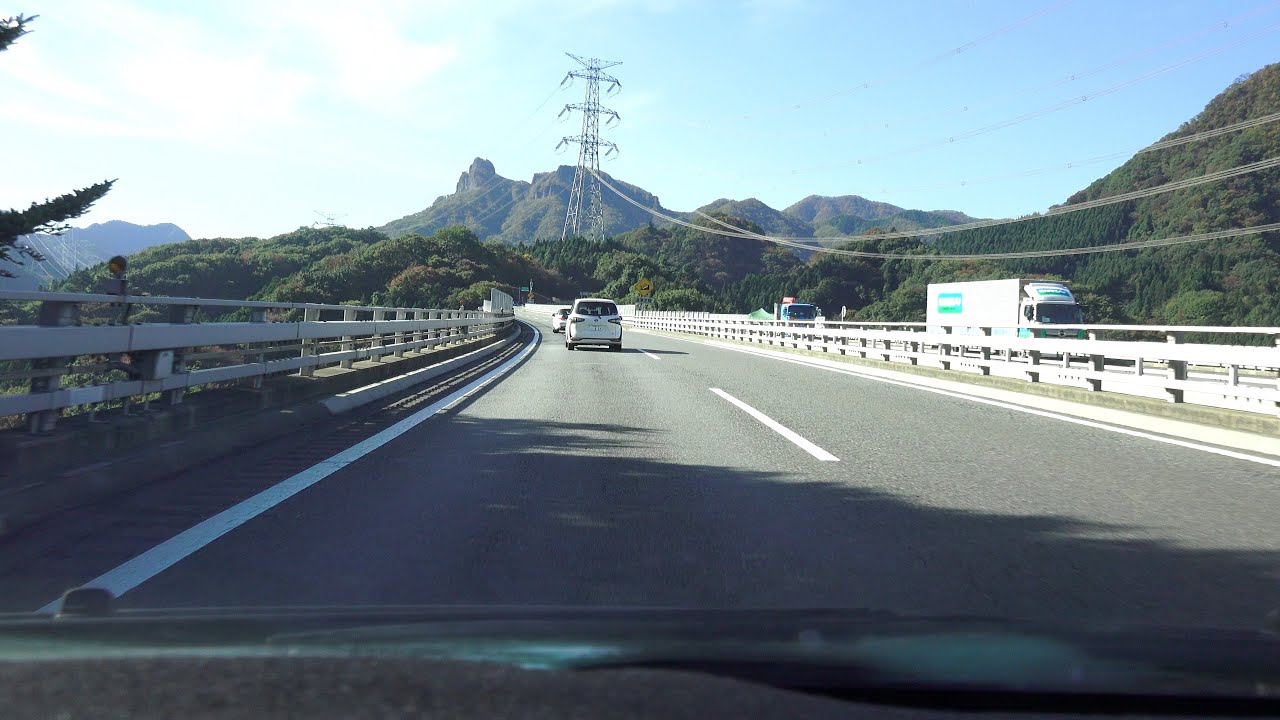 4K　C4圏央道→E17関越道→E18上信越道　等速　日の出IC→鶴ヶ島JCT→藤岡JCT→碓氷軽井沢IC