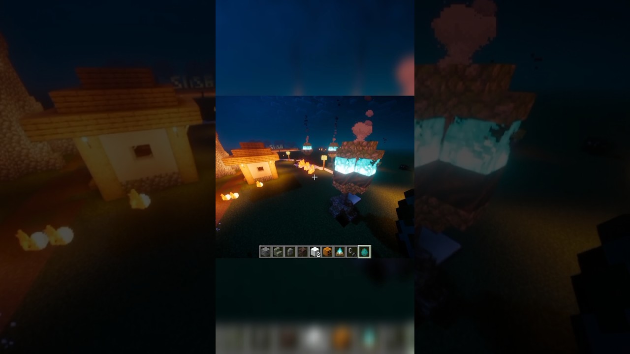 fireball tower in show |Minecraft| #minecraft #fadinhas #tower #shorts #trending #gaming