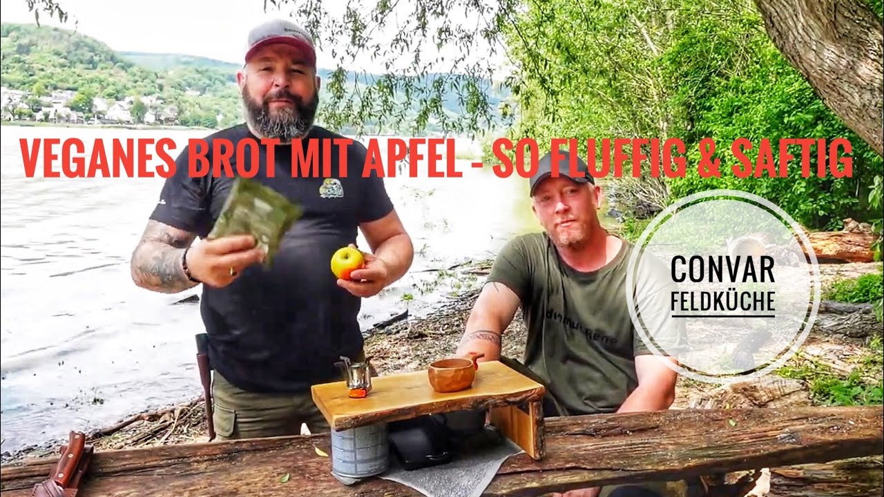 CONVARFeldküche Veganes Brot mit Apfel – so fluffig & saftig