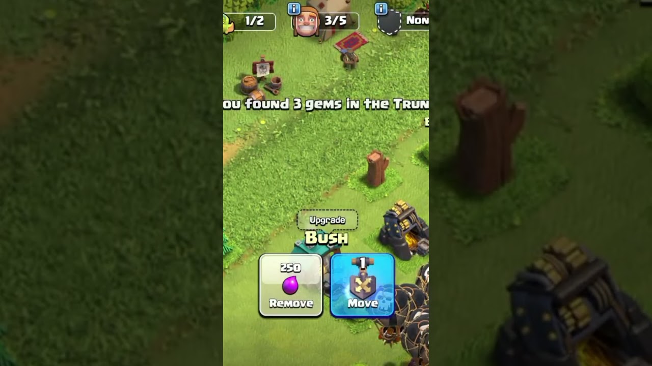 Gems😎 #clashofclans #coc #gaming #clashroyalememes #baseofclans #games #minecraft