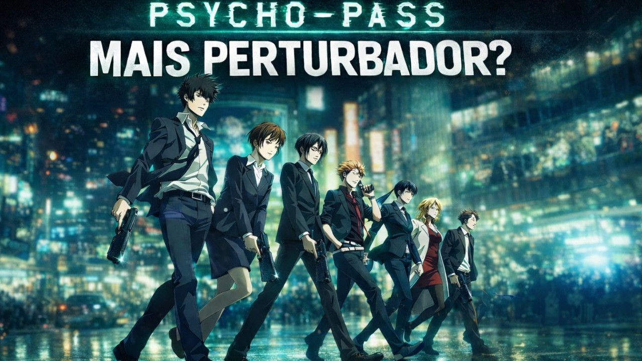 👉 Psycho-Pass é o Anime MAIS Perturbador Sobre Justiça?