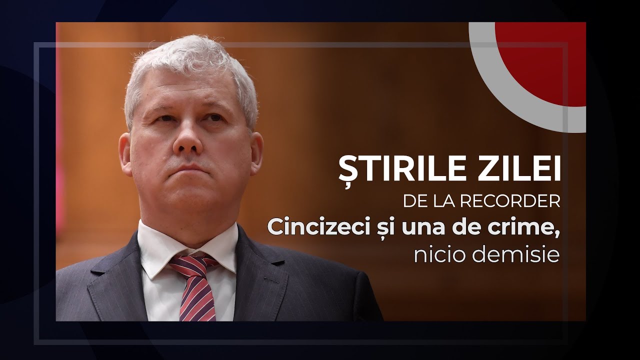 10 NOIEMBRIE 2025. Cincizeci și una de crime, nicio demisie