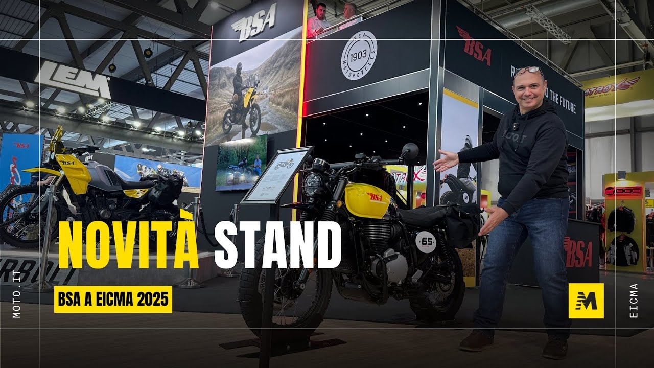 BSA a EICMA 2025: lo storico marchio presenta una gamma Classic più che interessante 