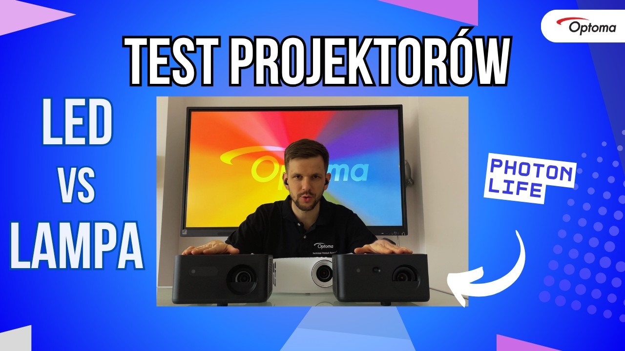 TEST: Optoma Photon Life PH31 - PK32 - UHD38x | Czy projektory LED pokonają technologię lampową?