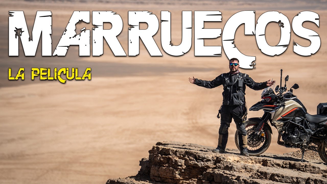 MARRUECOS en MOTO con la TRK 702X  | 🎬 Película Completa🎬