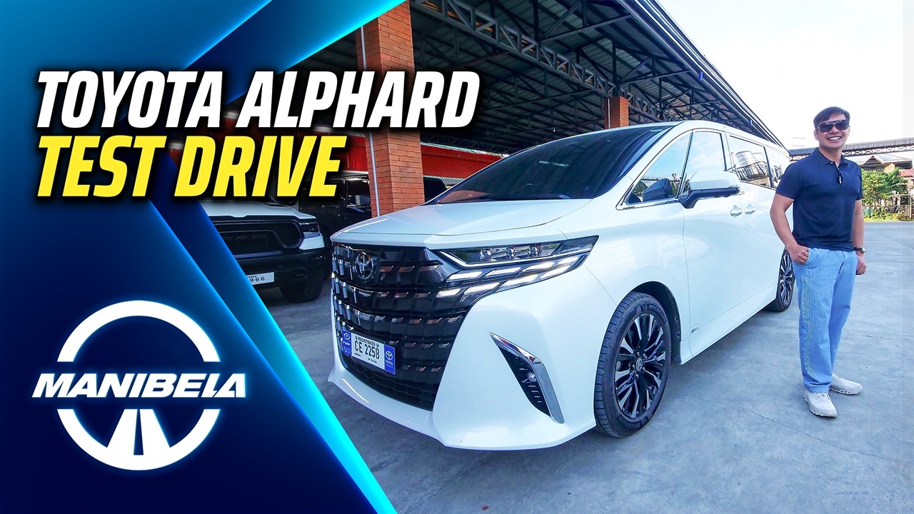 TEST DRIVE: Toyota Alphard Actual Test Drive with Alfred Watermax | Manibela