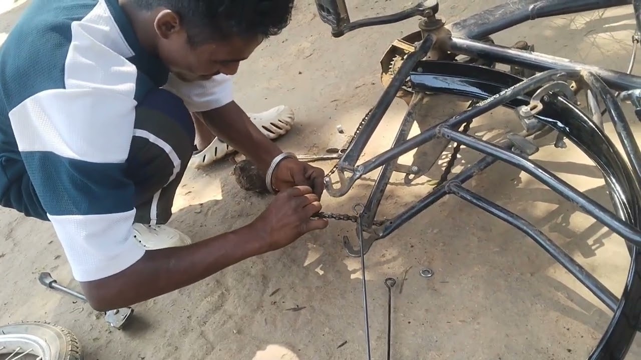 साईकिल खराब हो गया #mychannel #vlog 