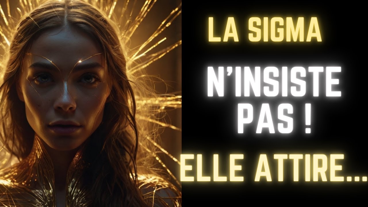La Femme Sigma n’attire pas les hommes… elle attire les âmes