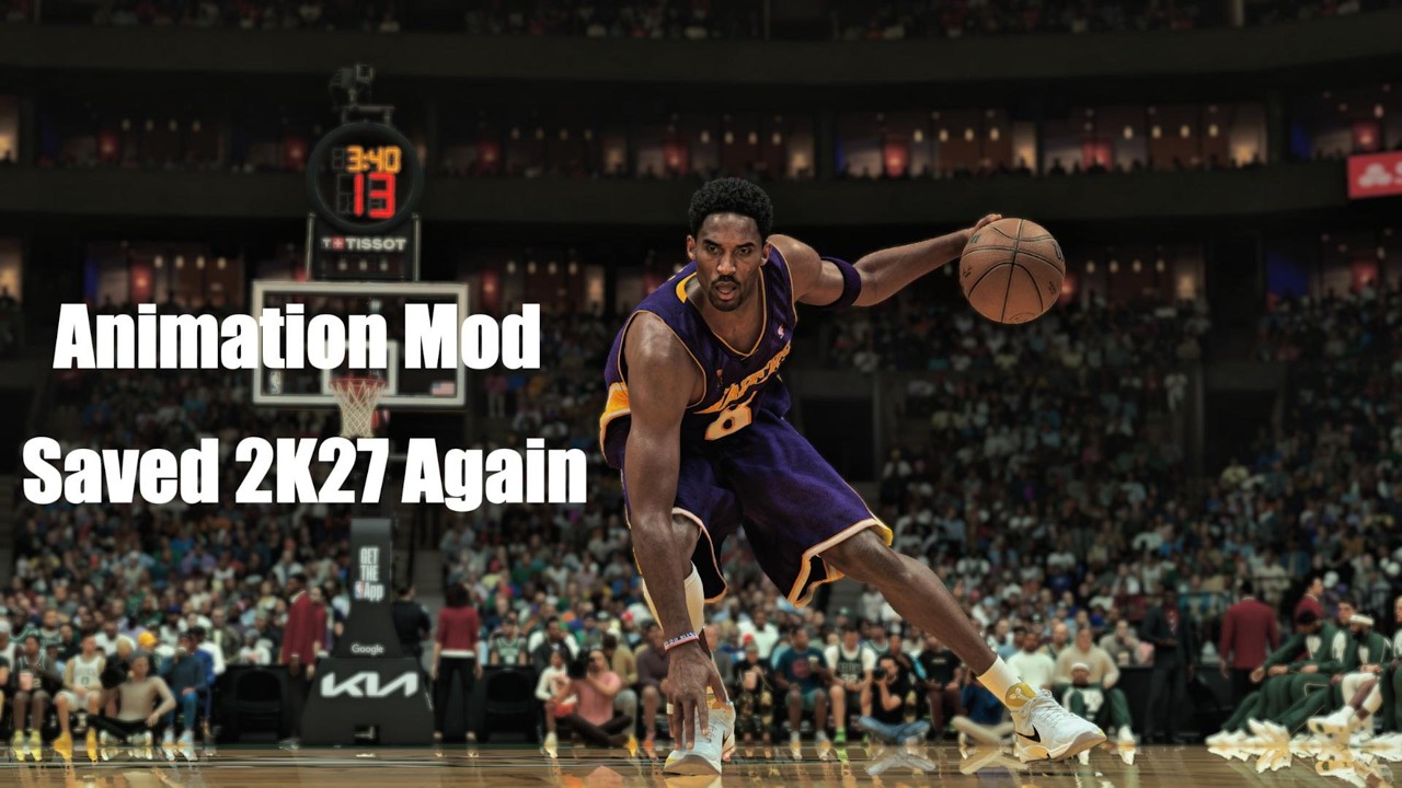 Мод на анимации снова спас NBA2K27