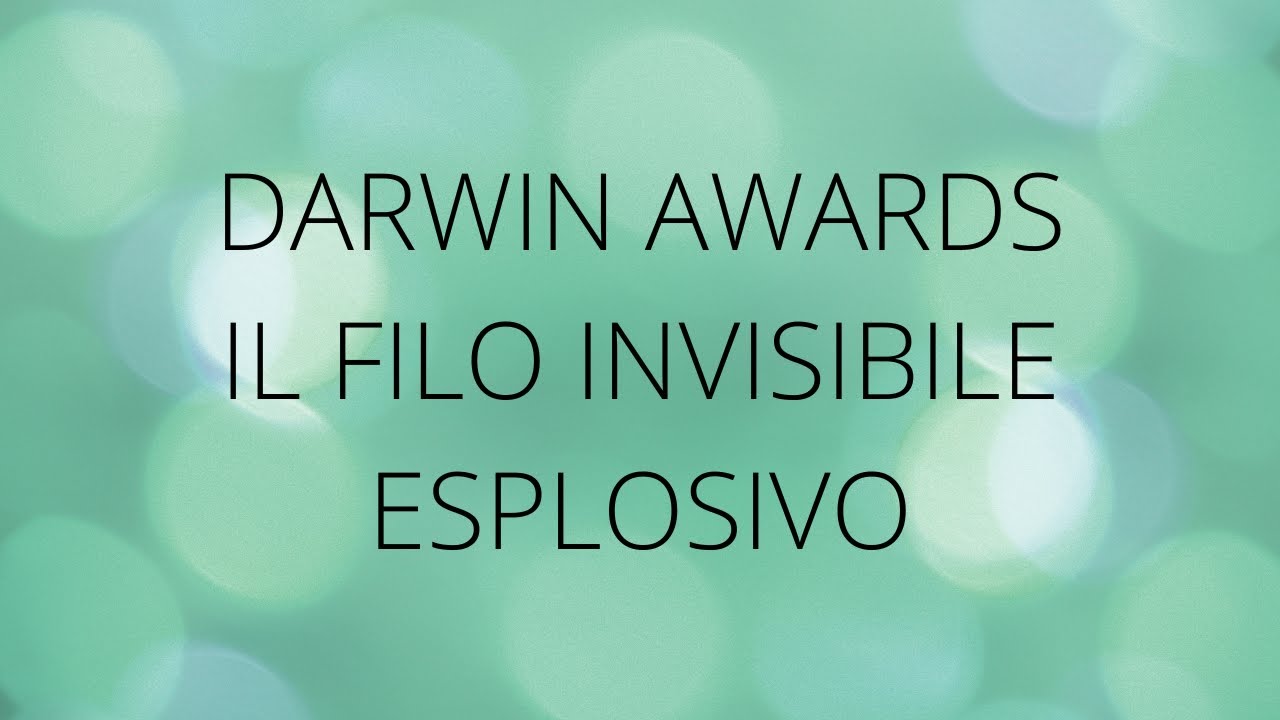 DARWIN AWARDS: IL FILO INVISIBILE ESPLOSIVO II TWITCH CRIME BUGALALLA
