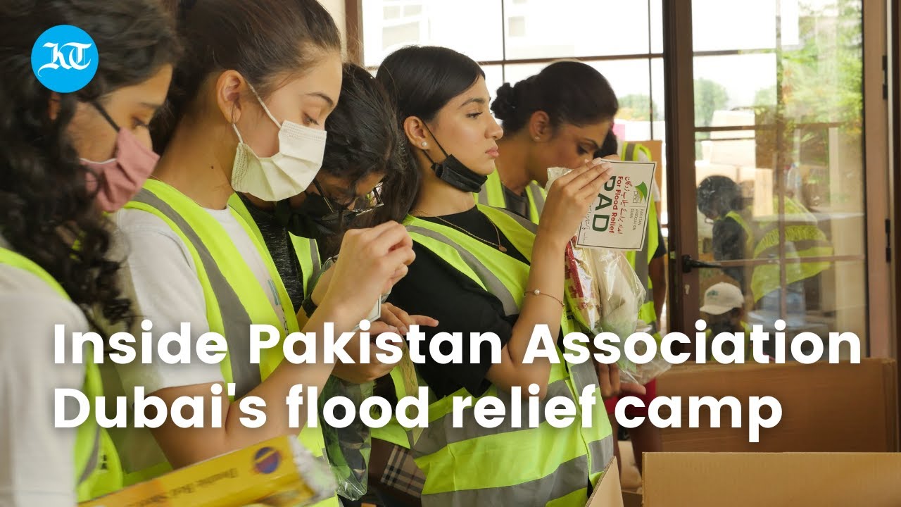 Inside Pakistan Association Dubai&rsquo;s flood relief camp
