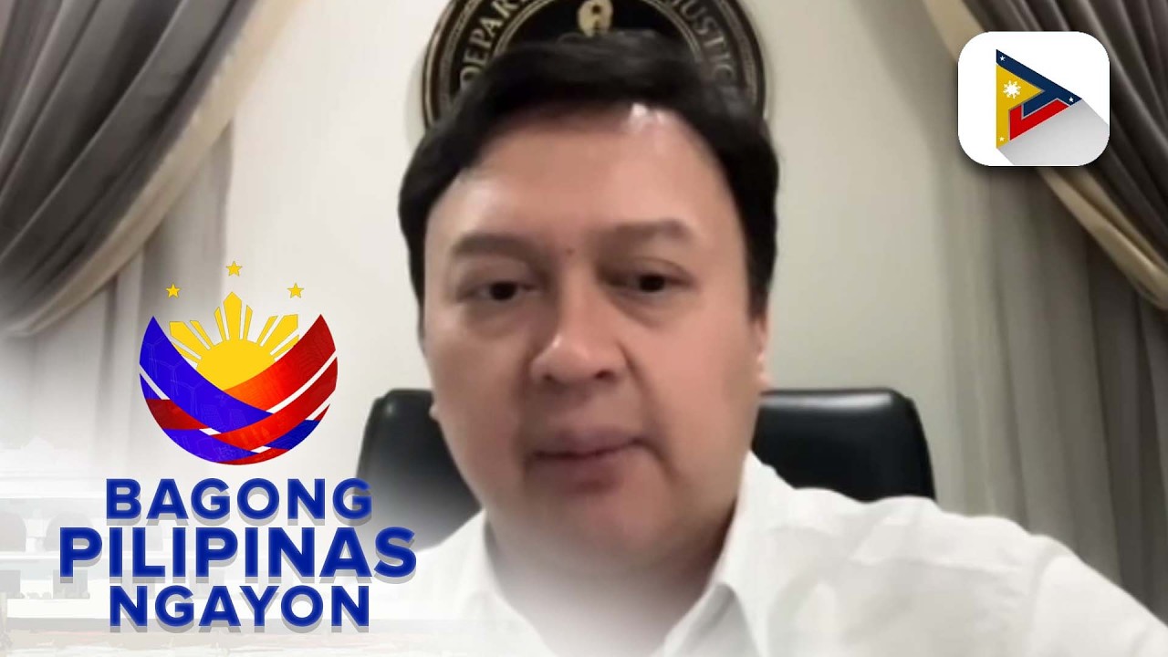 Panayam kay DOJ Undersecretary Nicholas Felix Ty ukol sa paglulunsad ng Tri-City Justice Zone...