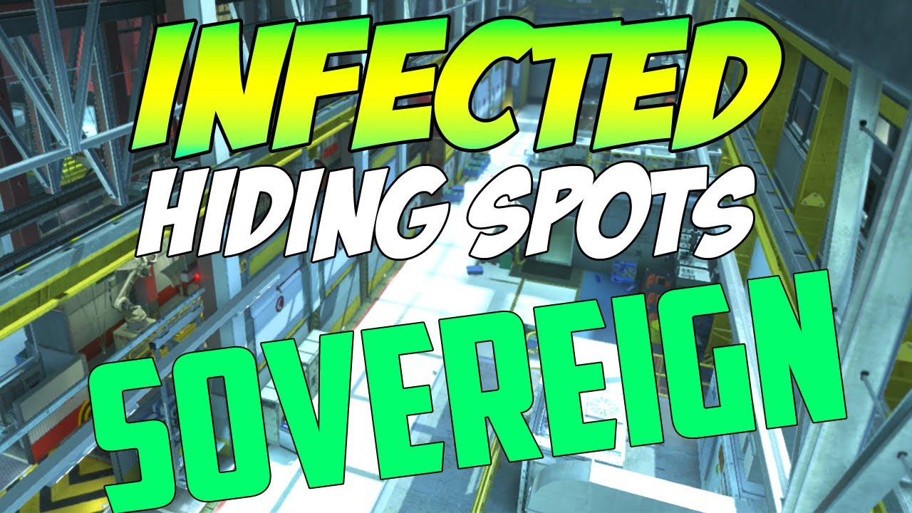 Infected Hiding Spots #2 - Sovereign - Call Of Duty Ghosts