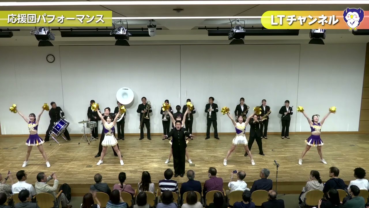 第27回明治大学ホームカミングデー応援団パフォーマンス