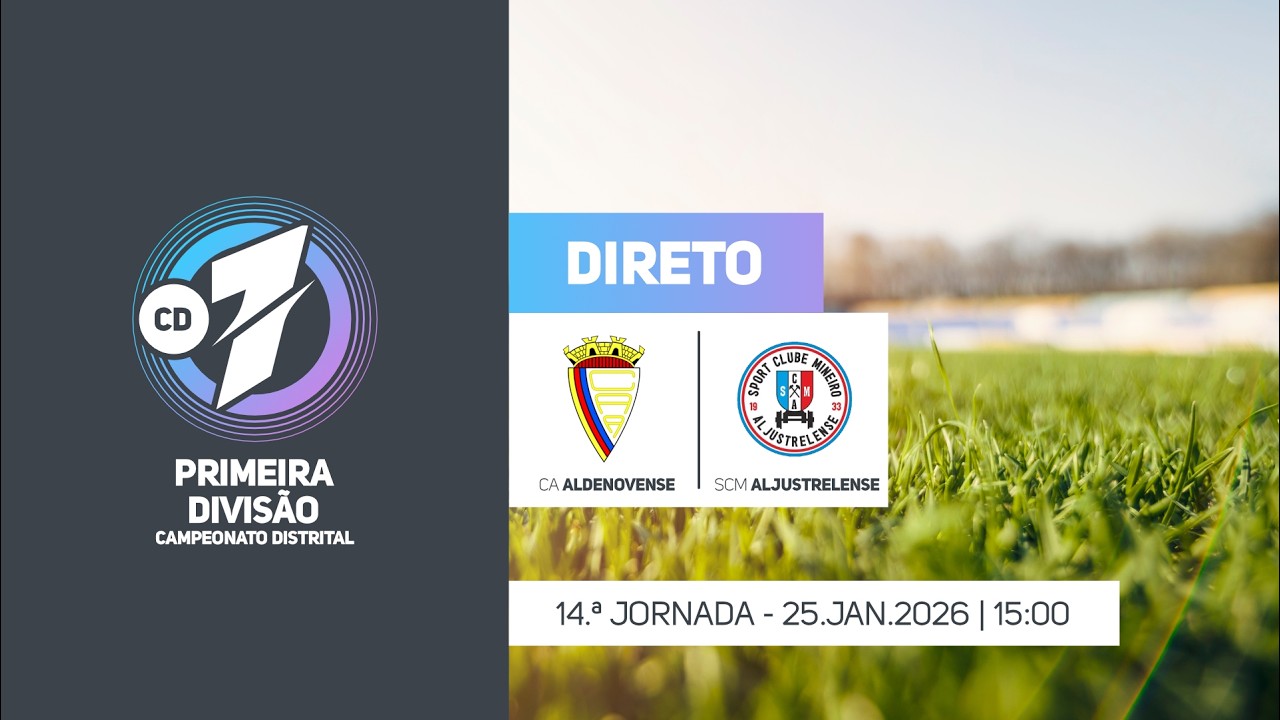 Campeonato Distrital da 1.ª Divisão: CA Aldenovense x SCM Aljustrelense (14.ª Jornada)