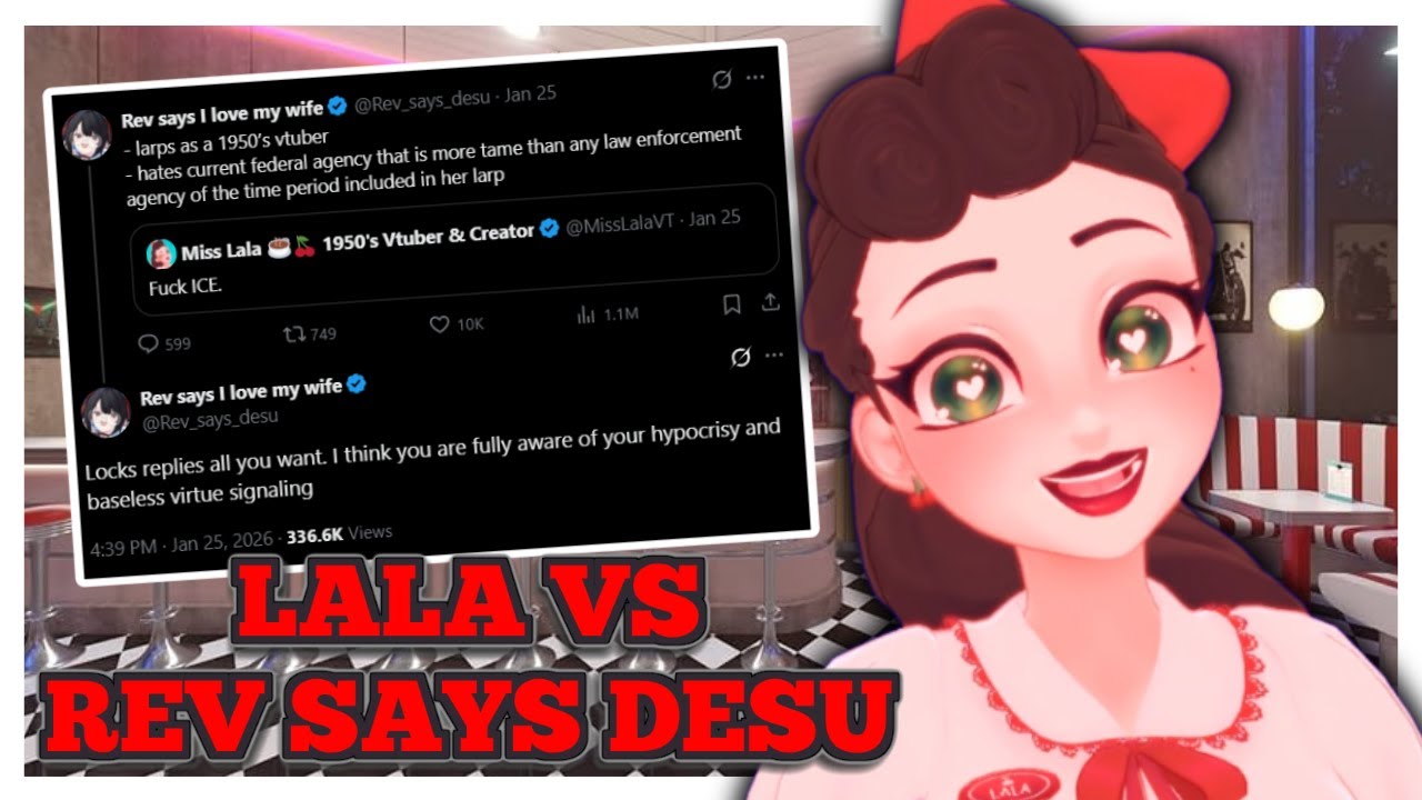 LALA VS REV SAYS DESU, WEIRD VTUBER OVULATION TRACKER, MORE ARA CULTURE ISSUES ARISE