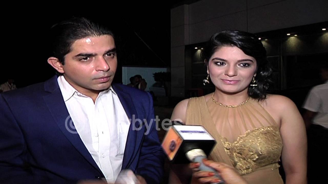 Raj Singh Arrora and Pooja Gor at Divyanka-Vivek's wedding party..