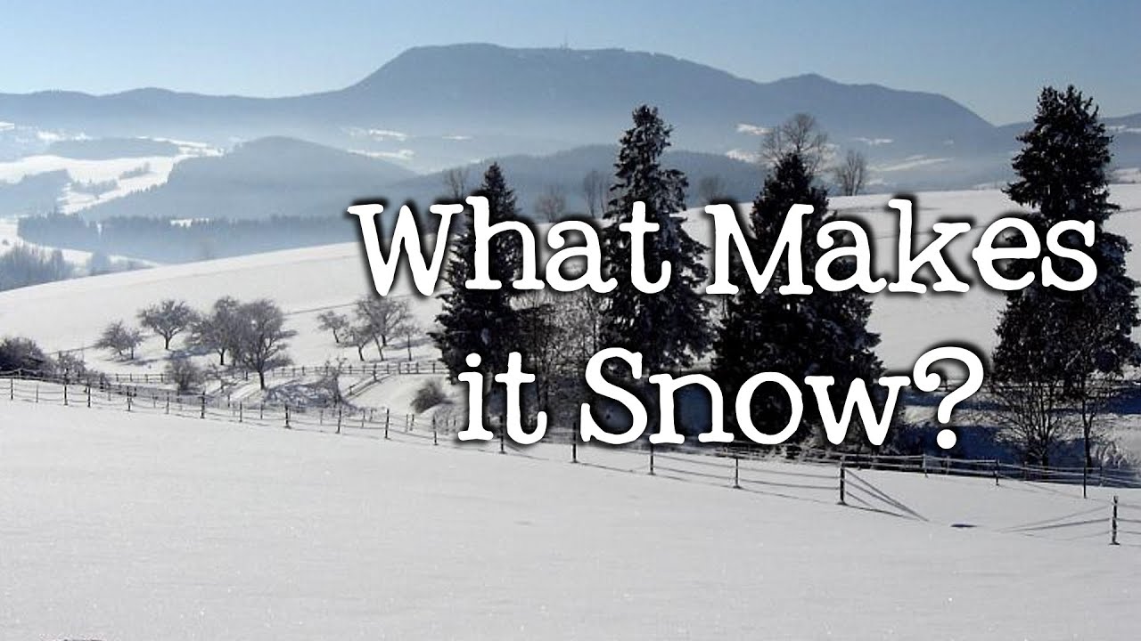 What Makes it Snow? Winter Precipitation for Kids - FreeSchool