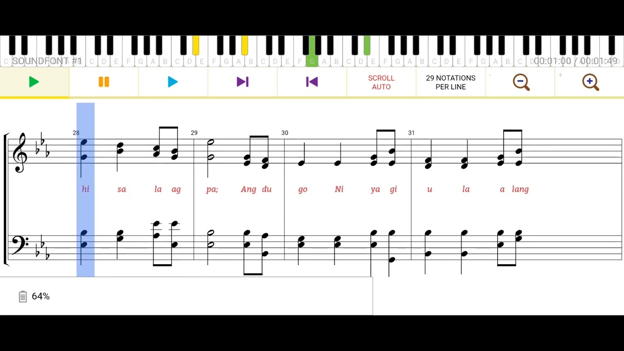 Tuburan Sa Panalangin, himno #40 (Come, Thou Fount)