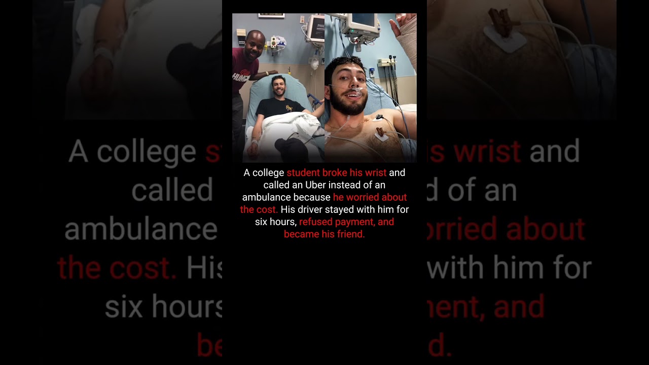 College Student Called an Uber Instead of an Ambulance What His Driver Did Next Changed Everything