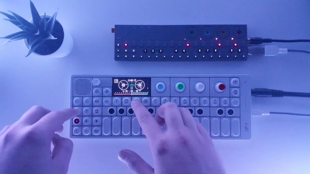 OP-1 vs OP-Z Drum and Bass track production