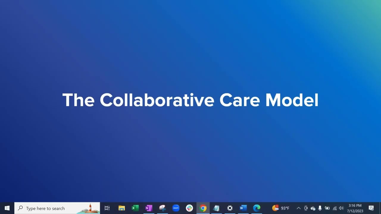 Making the Case for Collaborative Care  A Deep Dive on Executing And Scaling CoCM