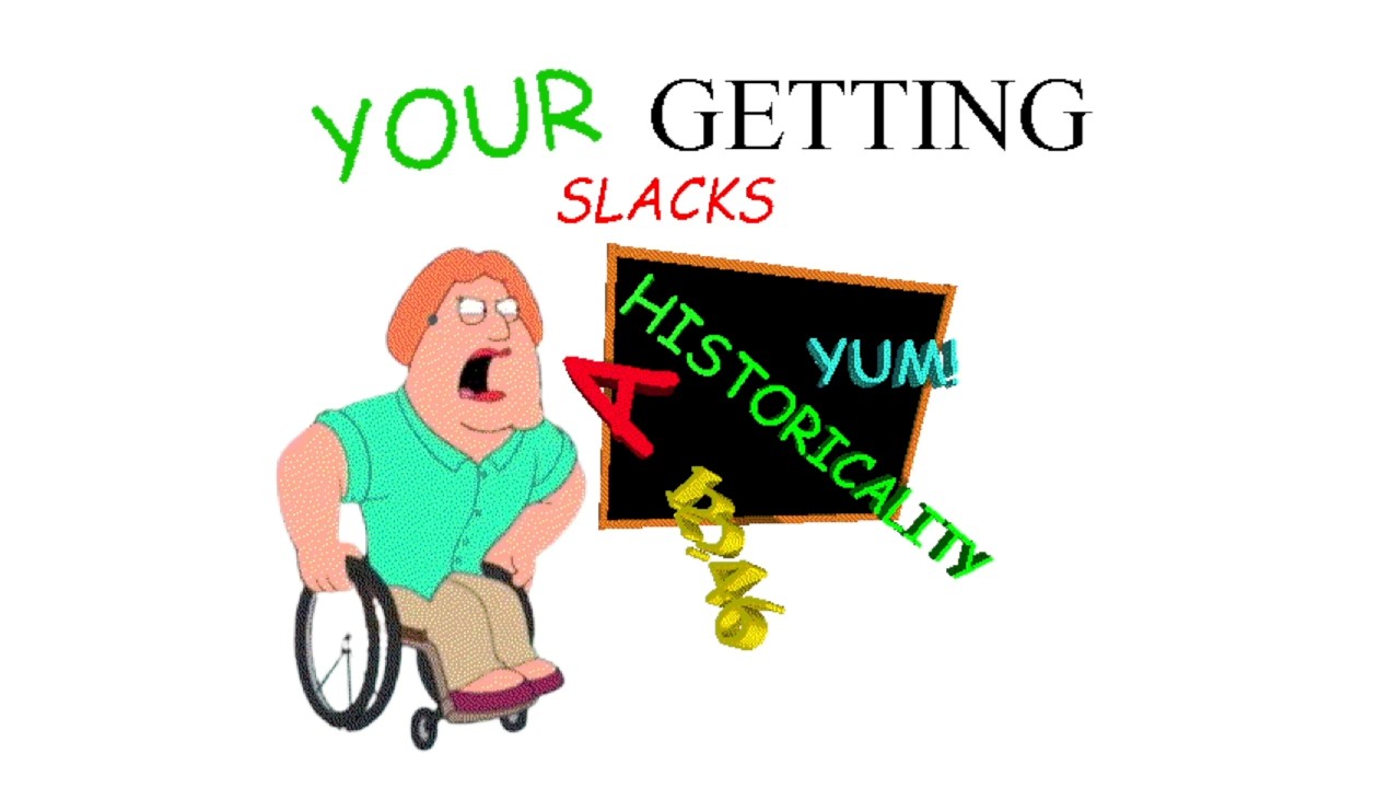 You're getting SLACKS!!