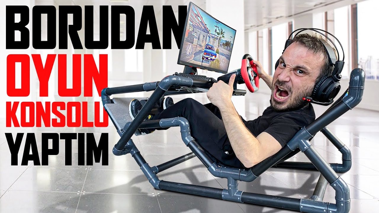BORULARLA YARIŞ SİMÜLATÖRÜ YAPTIM