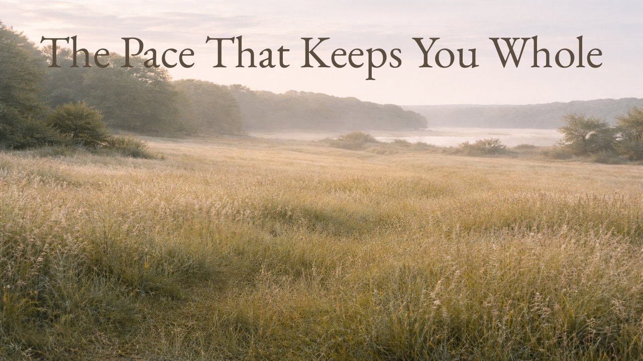 192 The Pace That Keeps You Whole