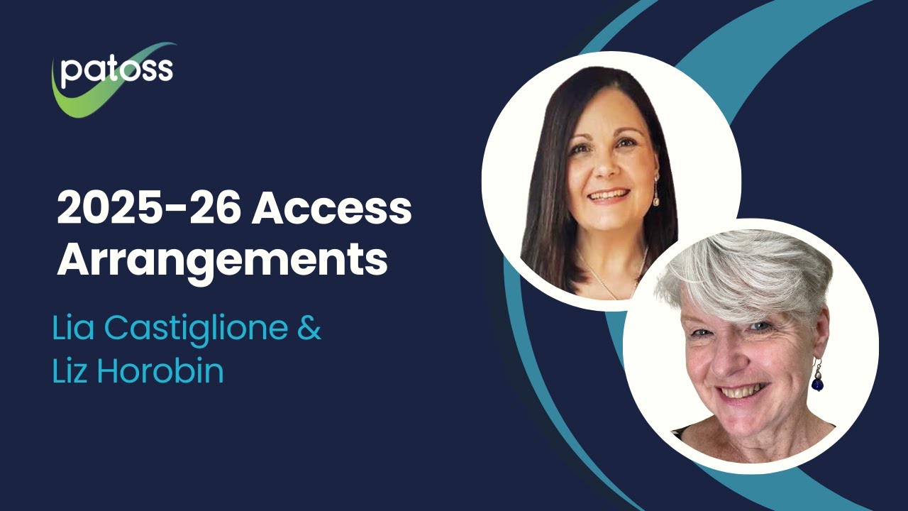Liz Horobin talks to Lia Castiglione about Access Arrangement courses for 2025-26