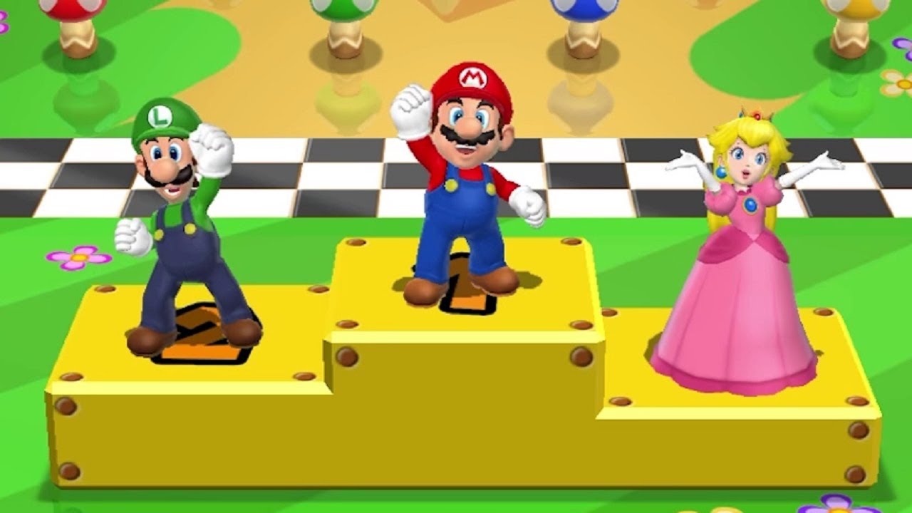 Mario Party 9 - Racing Minigames