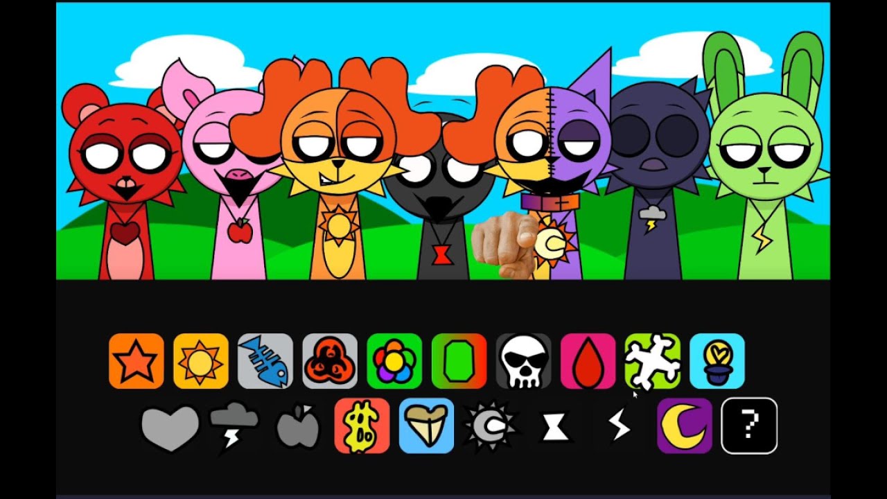 Sprunki Plays music with Poppy Playtime characters ☠️ Support me with a like❤️🩷