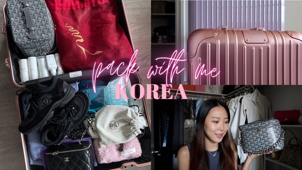 PACK WITH ME FOR KOREA | what's in my carry-on, travel essentials, how to pack