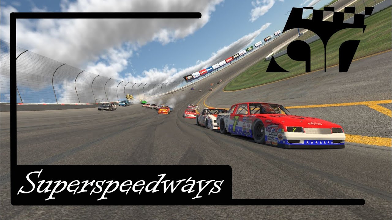 2nd stream today, 1st time in Affinity, superspeedways galore