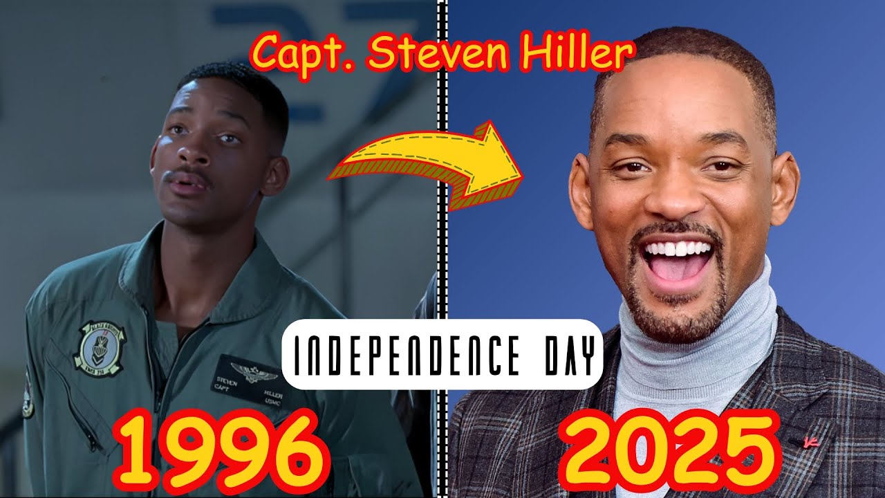 Independence Day Cast (1996 - 2025) - Real Name and Age - Then Vs Now