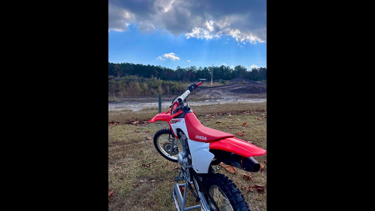 Dav means business!  CRF 150F