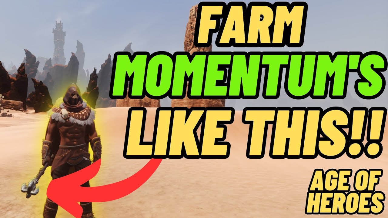 Conan exiles age of heroes best method to farm Momentum's.