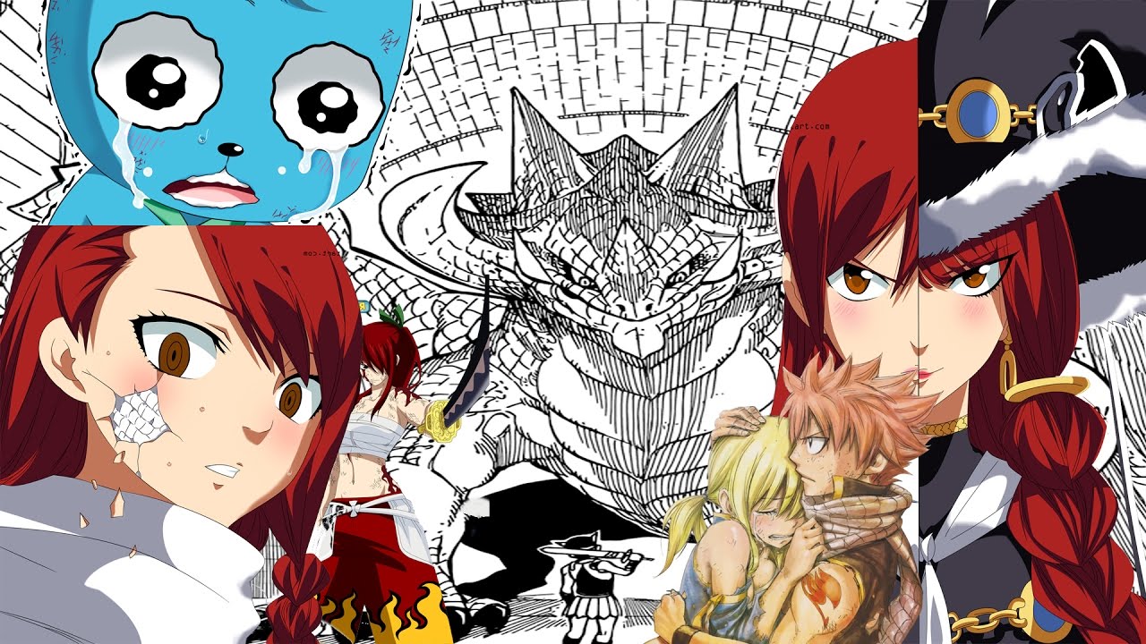 Fairy Tail 514 REVIEW - Eileen Primera Dragon Slayer, Madre de Erza, Festival del Rey Dragon