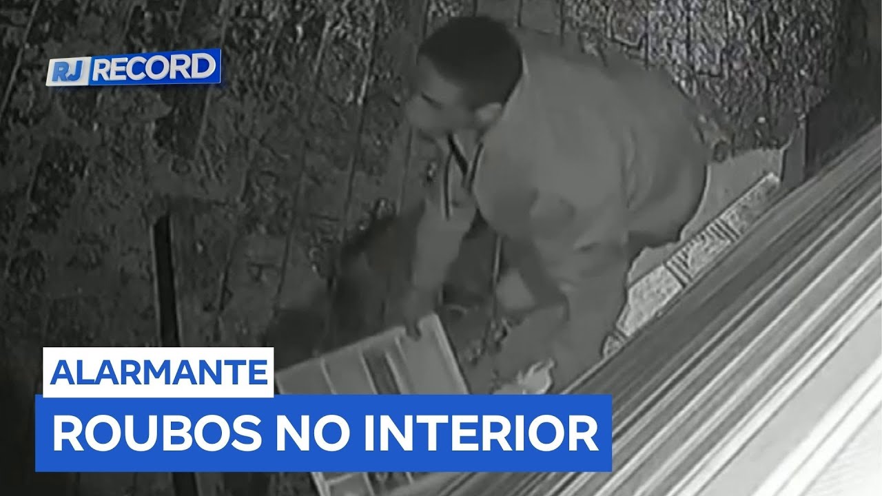 Roubos preocupam comerciantes de cidades do interior do RJ