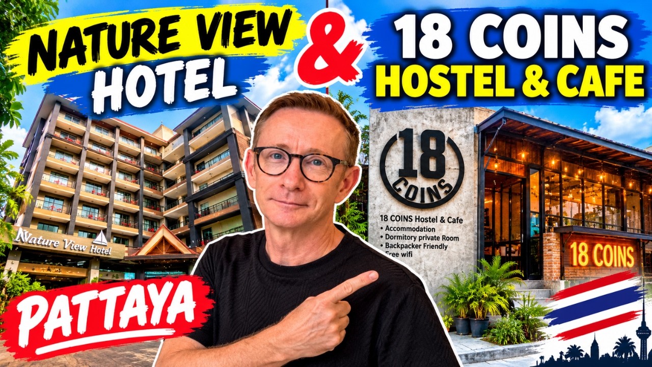 NATURE VIEW HOTEL & 18 COINS PATTAYA 🏨 2 Budget Hotels in Pattaya Thailand